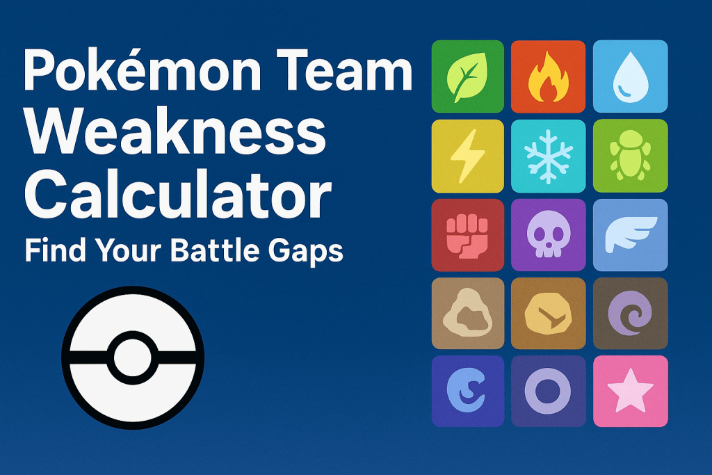 Pokémon Team Weakness Calculator