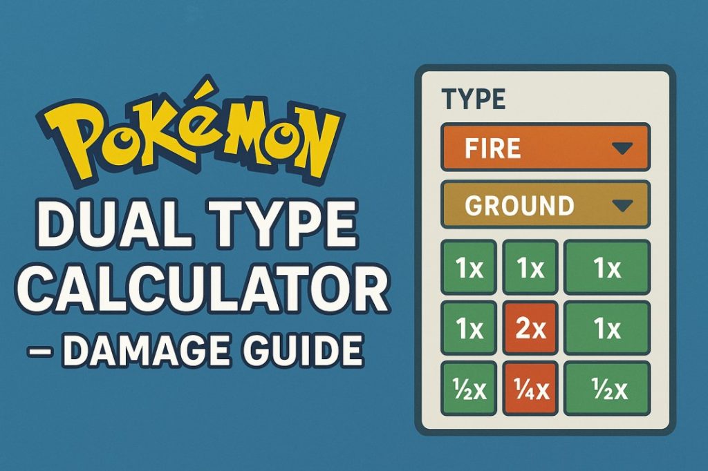 Pokémon Dual Type Calculator