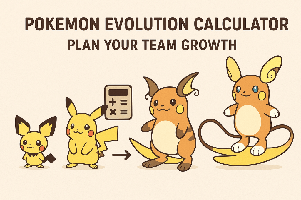 Pokémon Evolution Calculator
