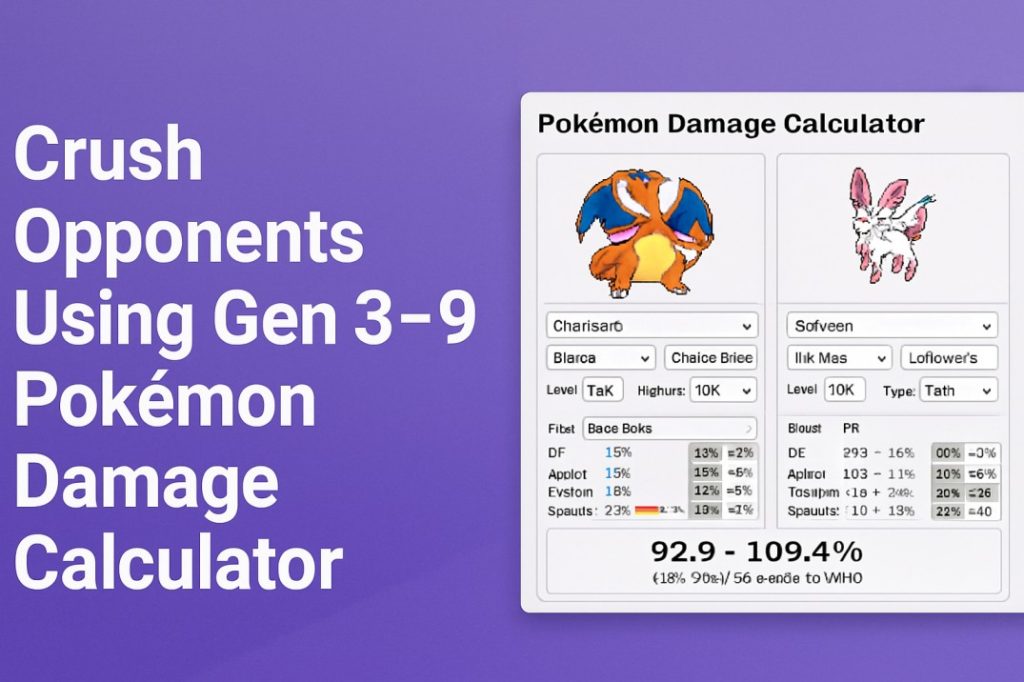 Pokémon Damage Calculator